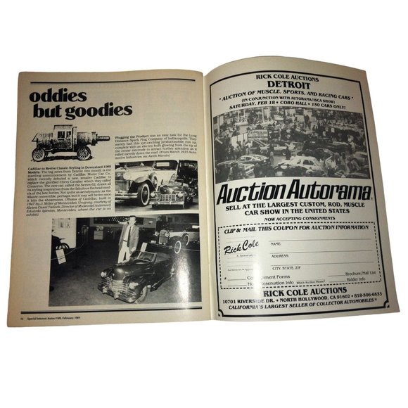 Vintage Special Interest AUTOS 1920-70 Collector Cars Magazine Book - Picture 9 of 10